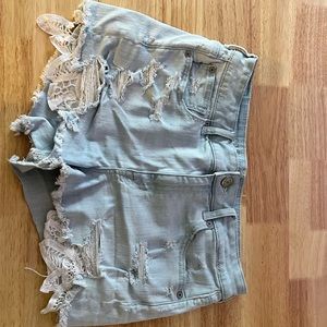 Jean shorts, American Eagle